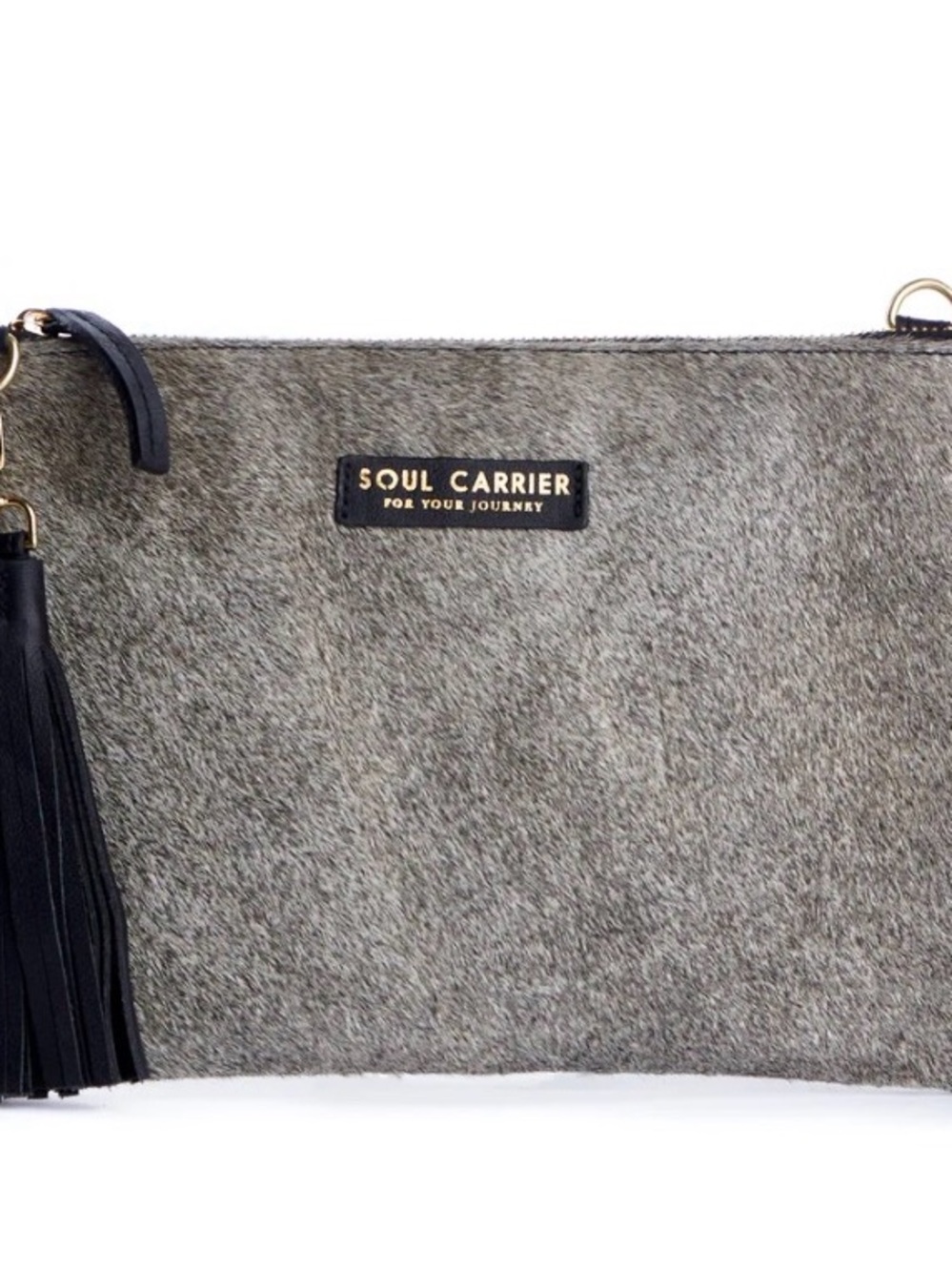 Luxury Soul Carrier "For Your Journey" Cowhide Clutch